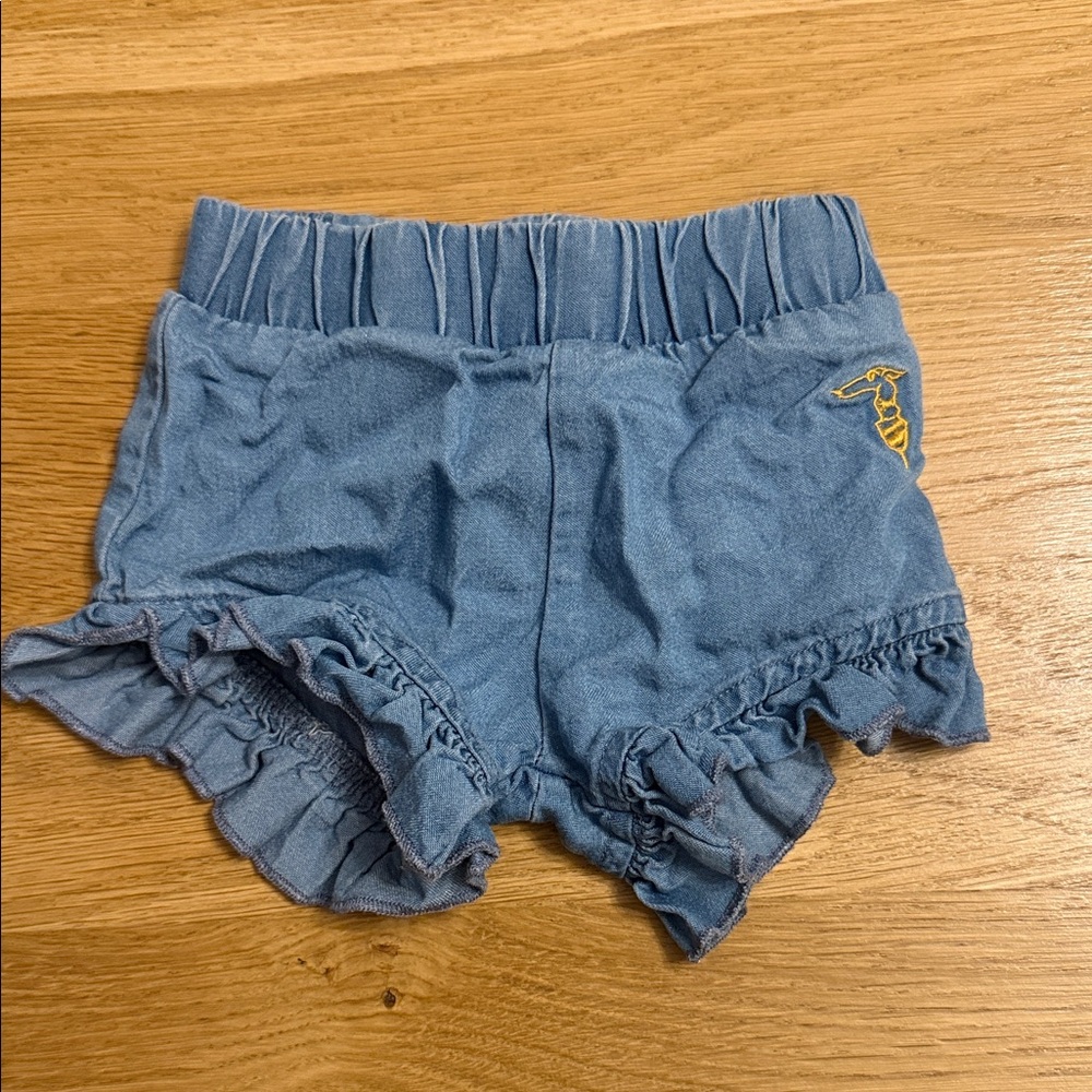 Trussardi Junior Blue Ruffled Shorts
